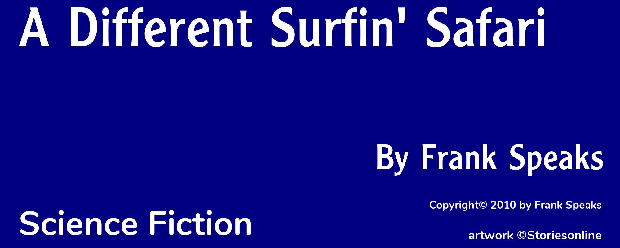 A Different Surfin' Safari - Cover