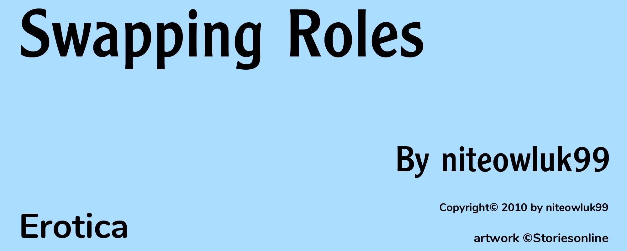 Swapping Roles - Cover