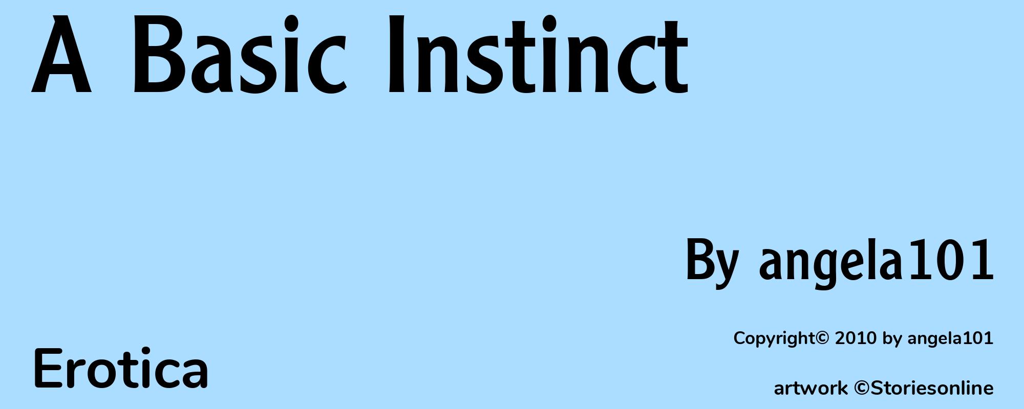 A Basic Instinct - Cover