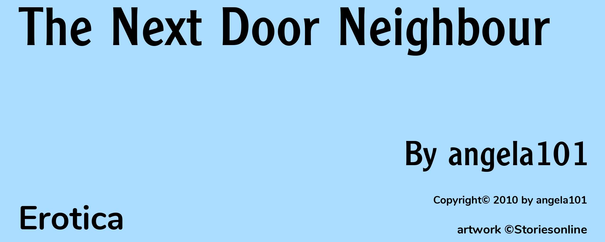 The Next Door Neighbour - Cover