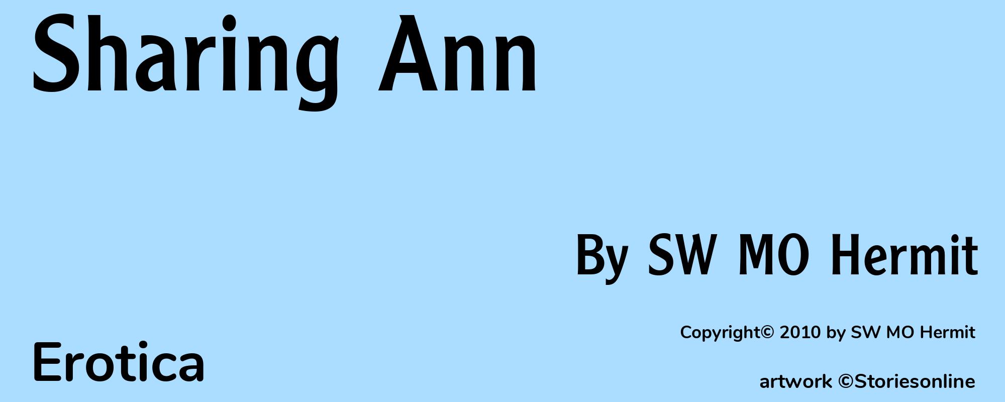 Sharing Ann - Cover