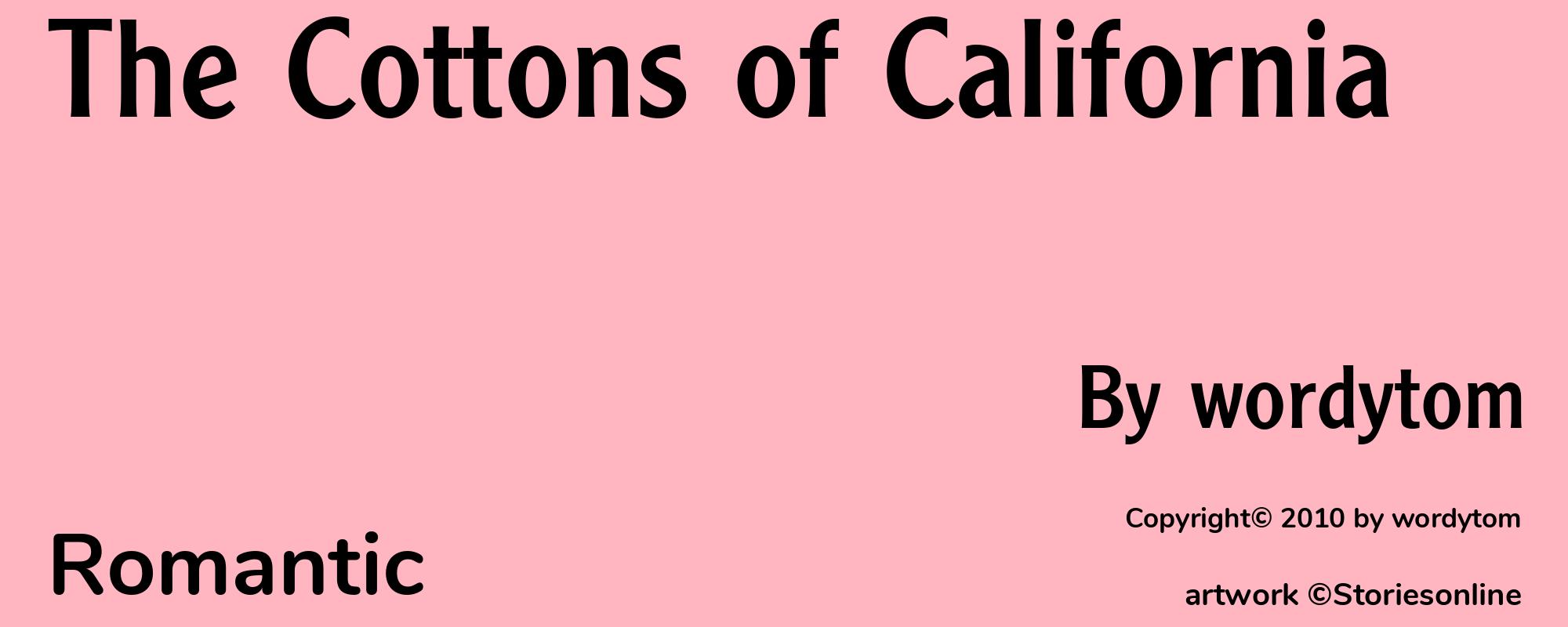 The Cottons of California - Cover