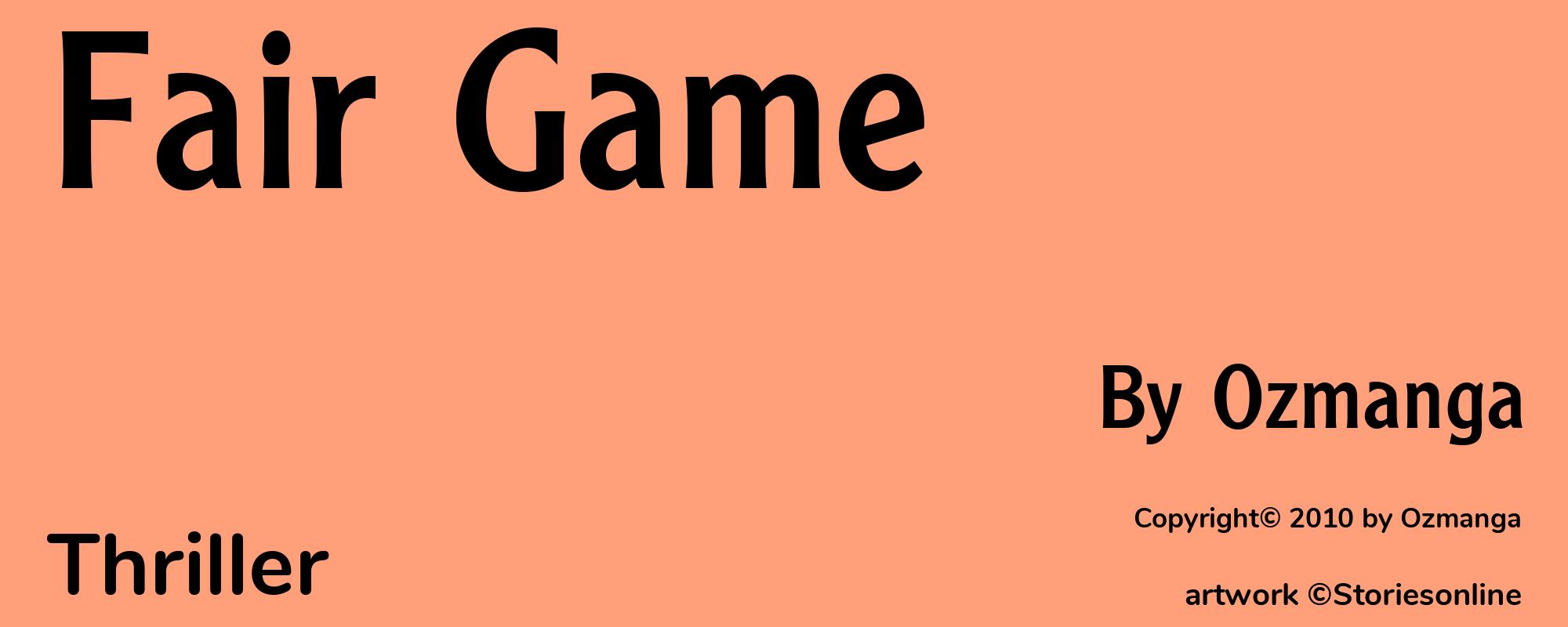 Fair Game - Cover