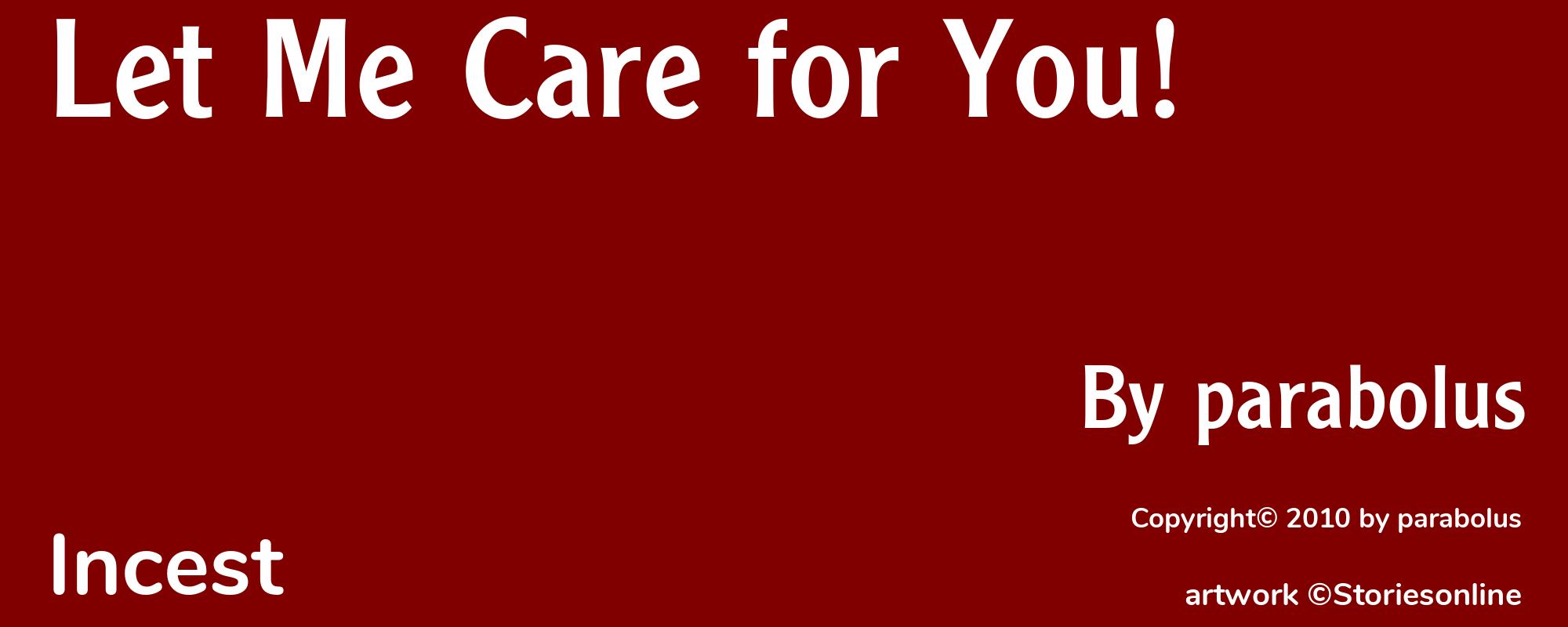 Let Me Care for You! - Cover