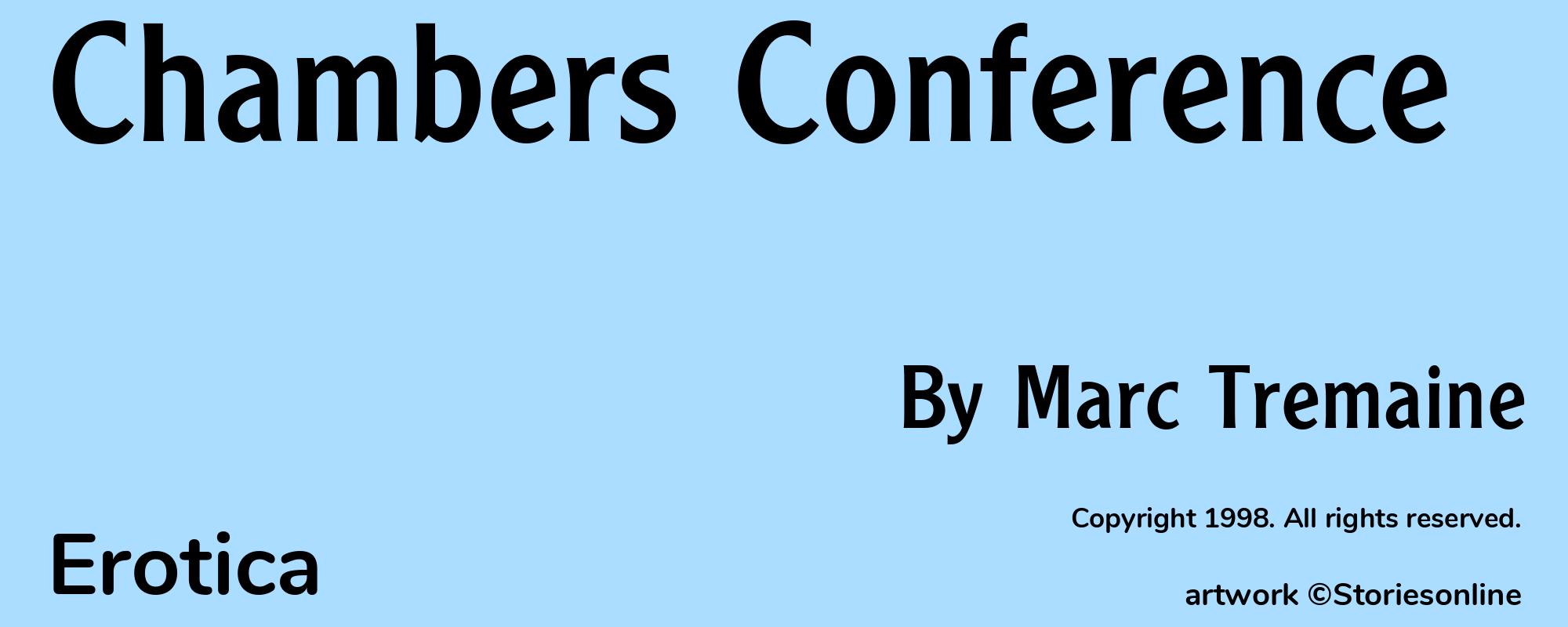 Chambers Conference - Cover