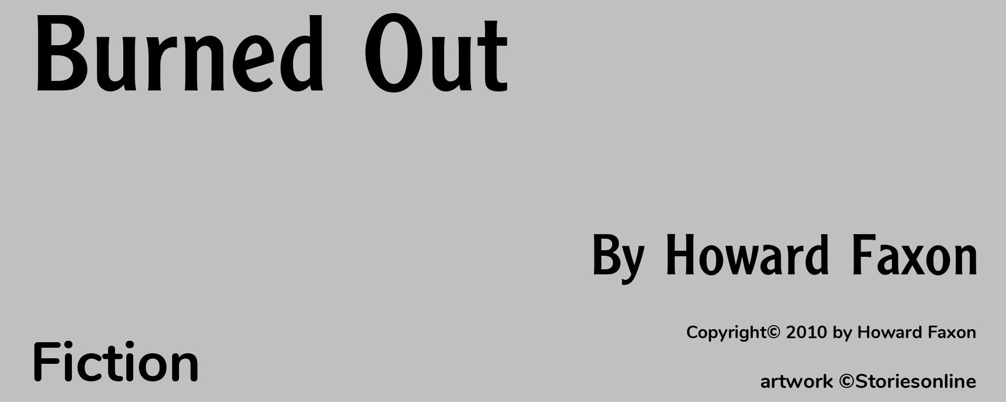 Burned Out - Cover
