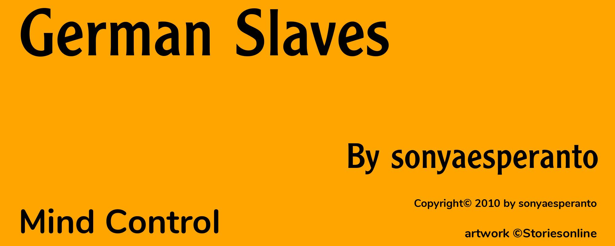 German Slaves - Cover