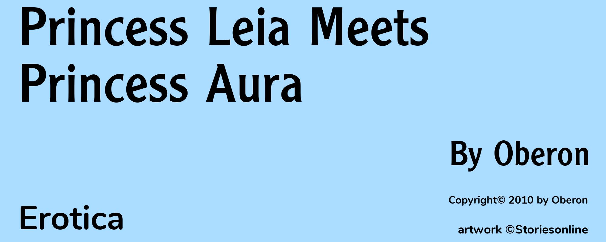 Princess Leia Meets Princess Aura - Cover