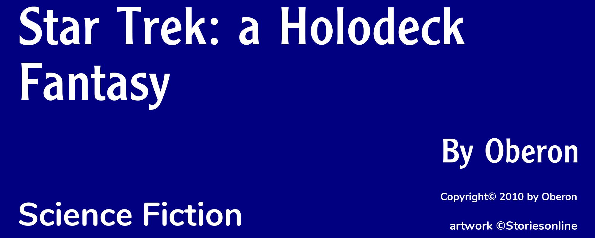 Star Trek: a Holodeck Fantasy - Cover