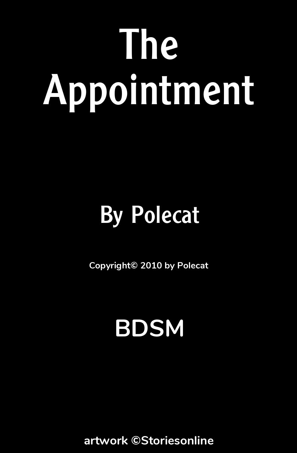 BDSM Sex Story: The Appointment: Chapter 2: A punishment by Polecat