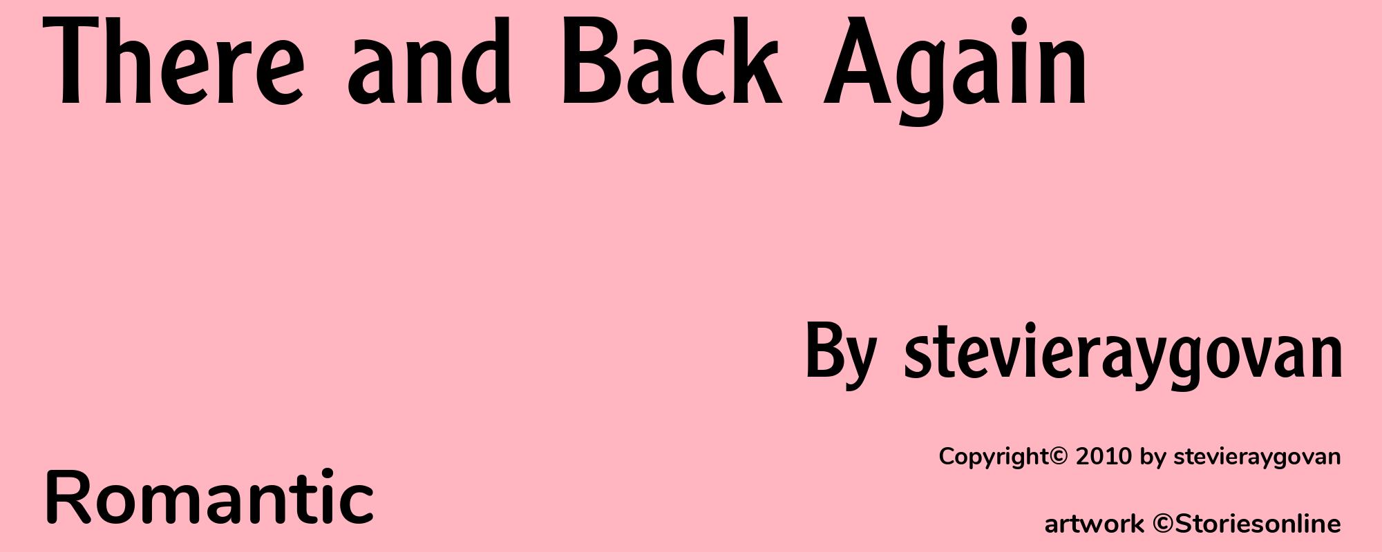 There and Back Again - Cover