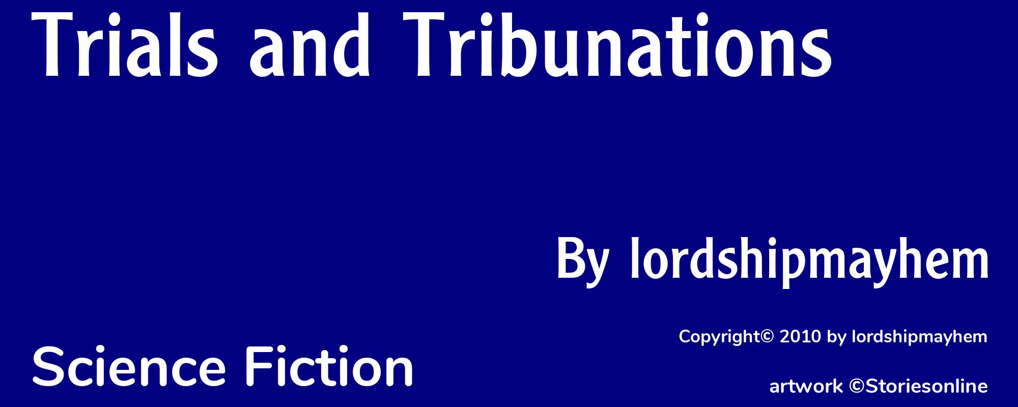 Trials and Tribunations - Cover