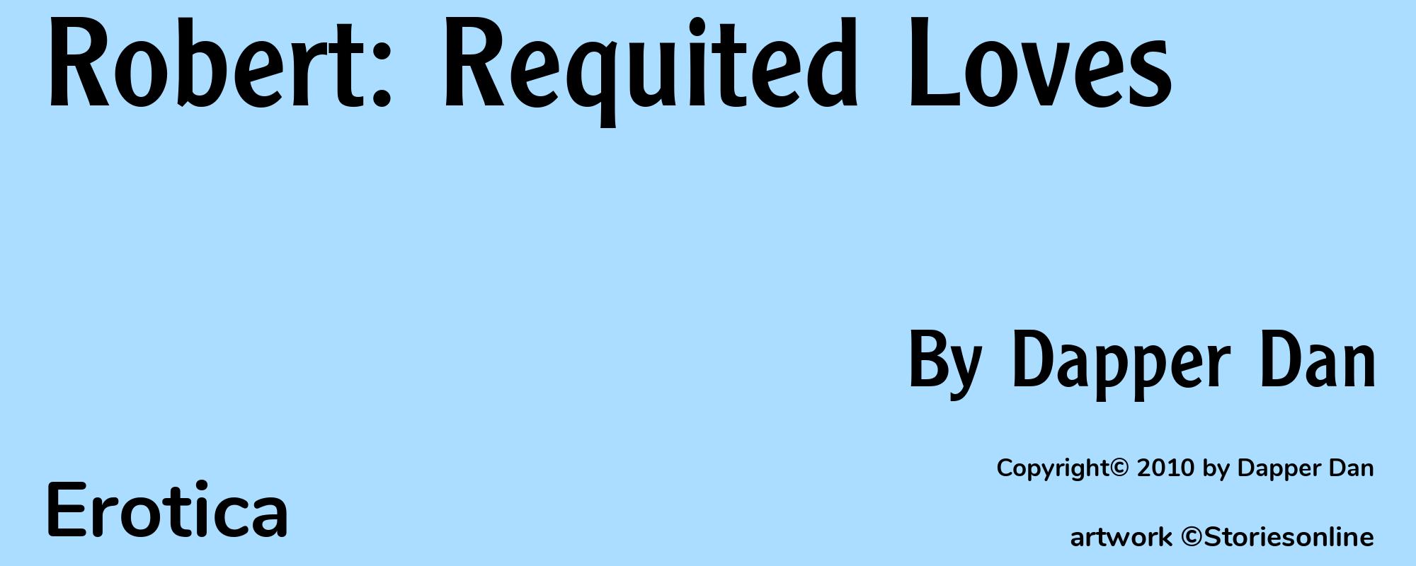 Robert: Requited Loves - Cover