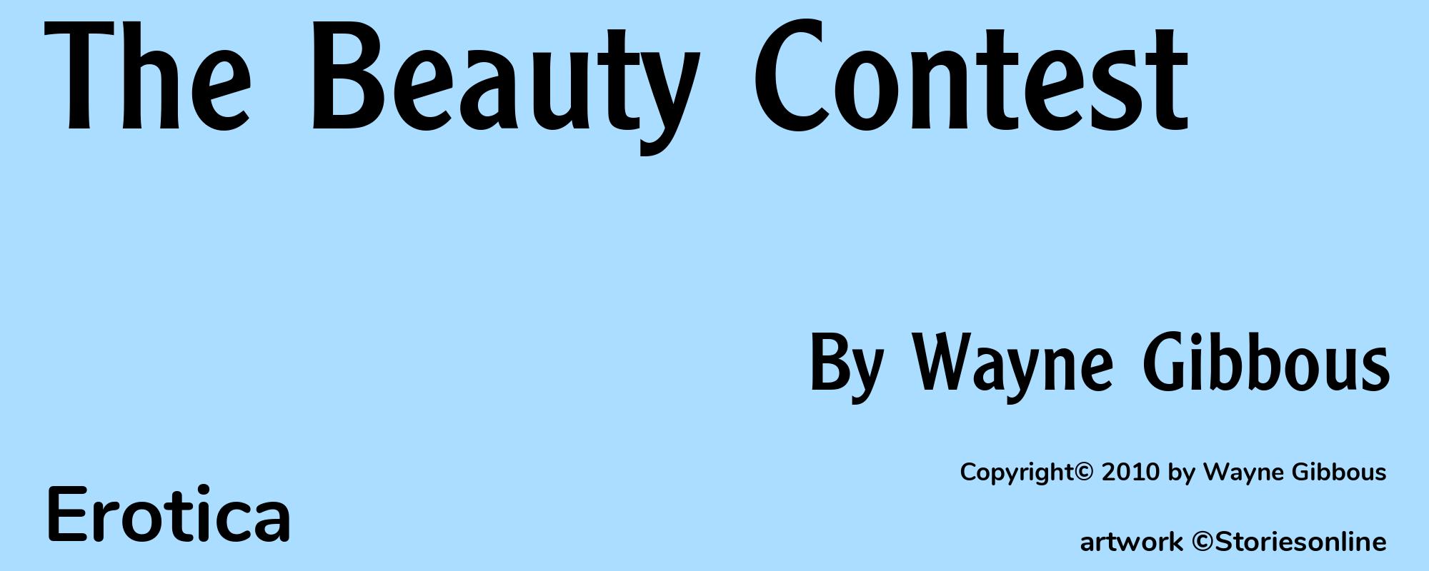The Beauty Contest - Cover