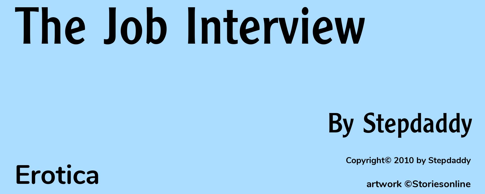 The Job Interview - Cover