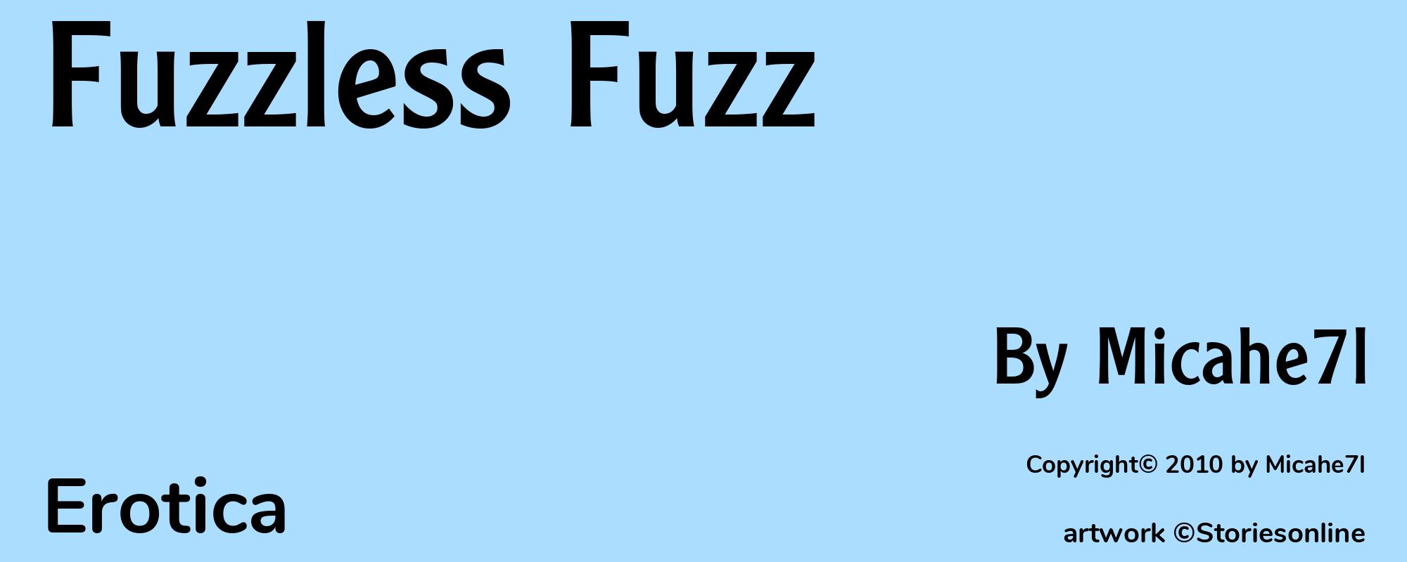 Fuzzless Fuzz - Cover