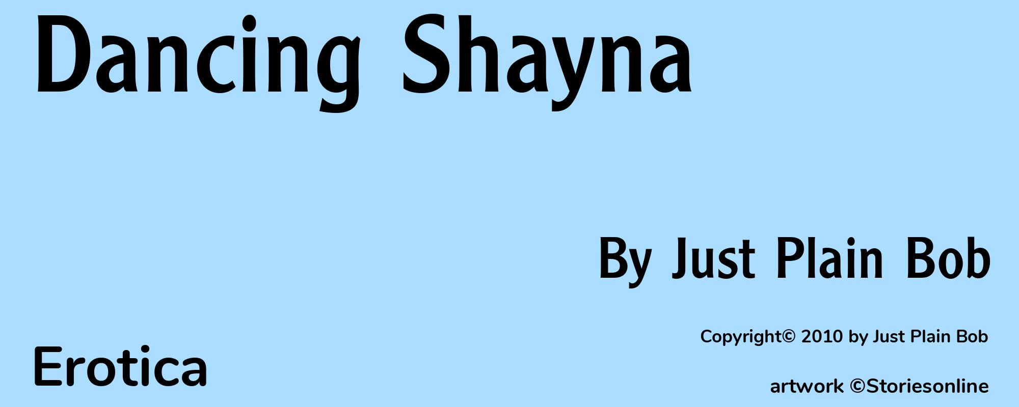 Dancing Shayna - Cover