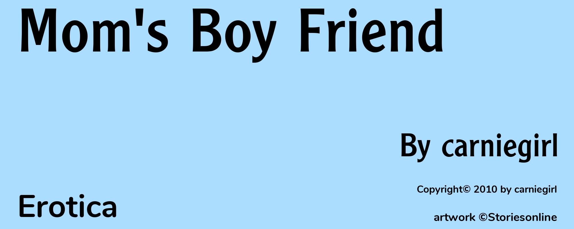 Mom's Boy Friend - Cover