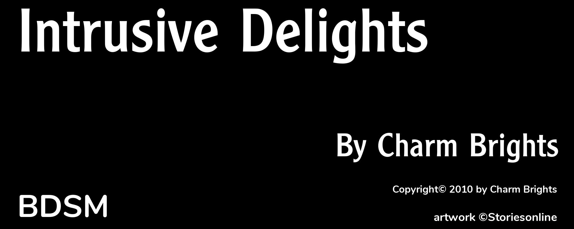 Intrusive Delights - Cover