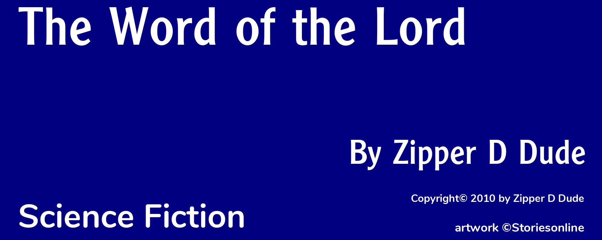 The Word of the Lord - Cover