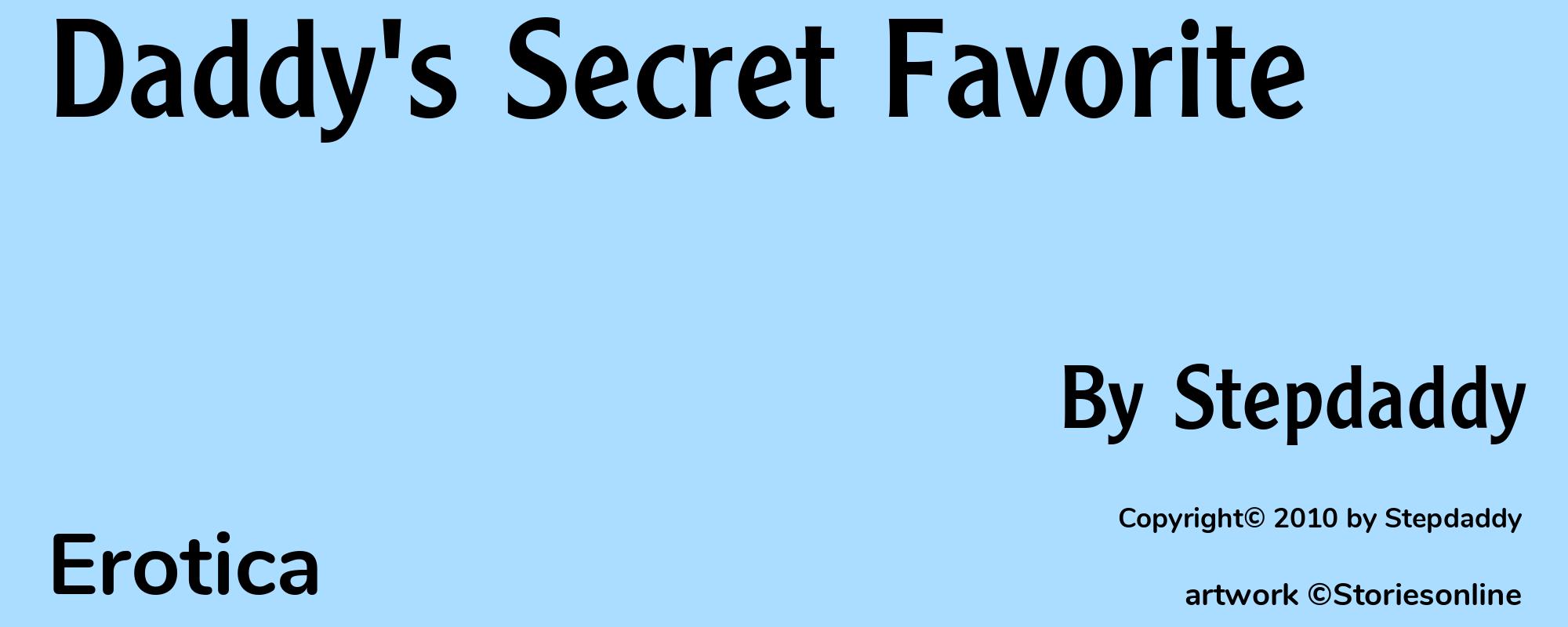 Daddy's Secret Favorite - Cover