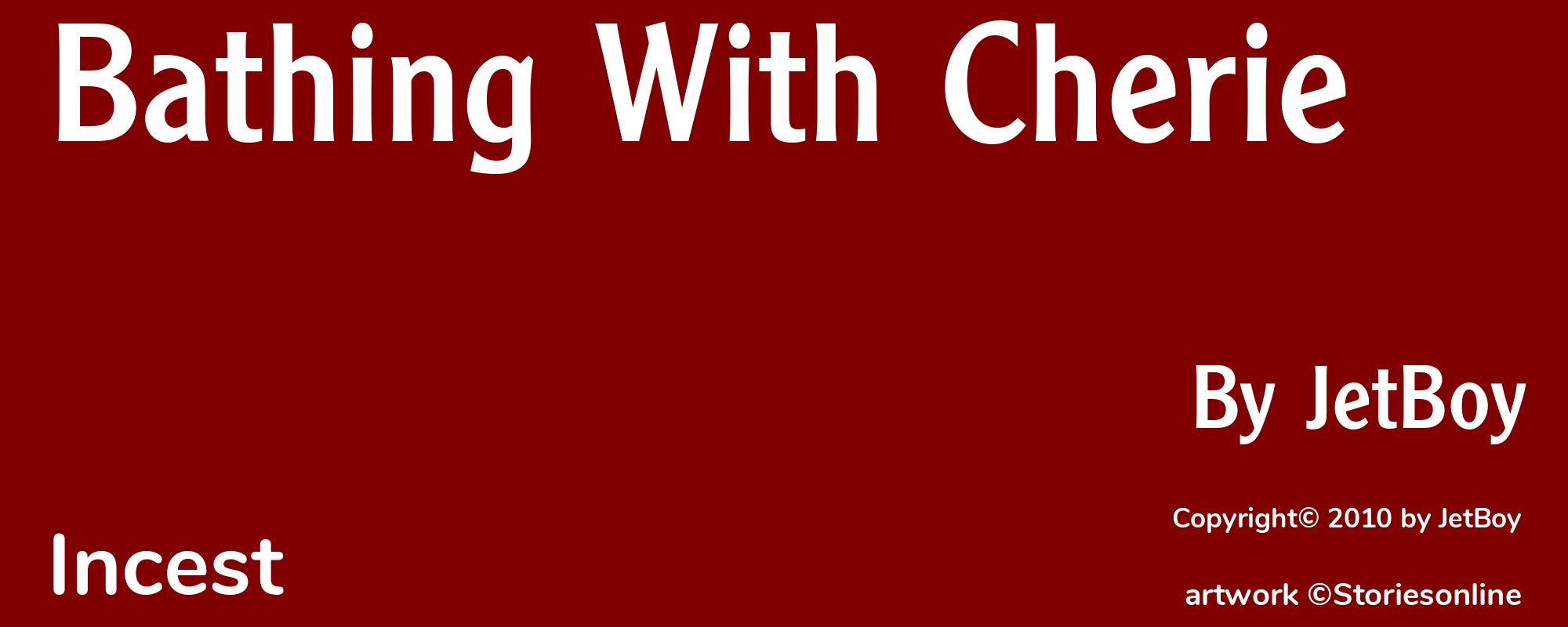 Bathing With Cherie - Cover