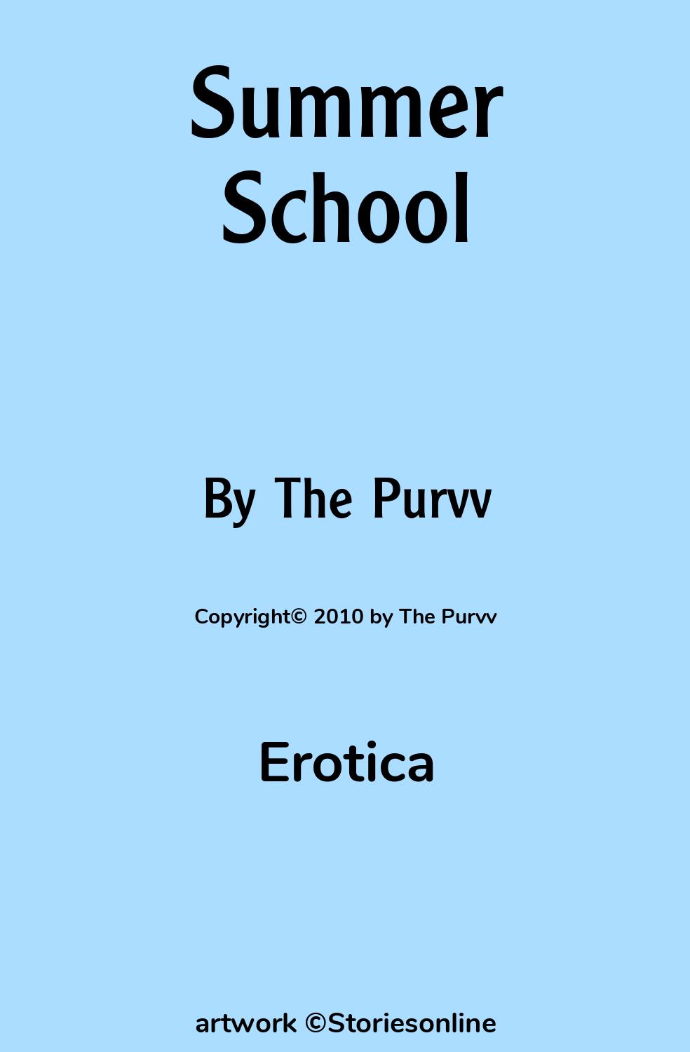 Summer School - Erotica Sex Story