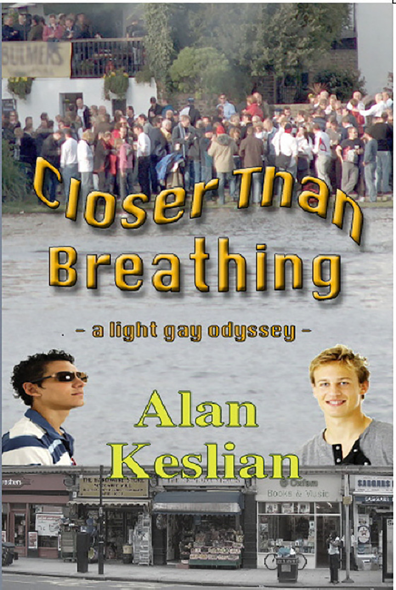 Closer Than Breathing - A Light Gay Odyssey - Cover