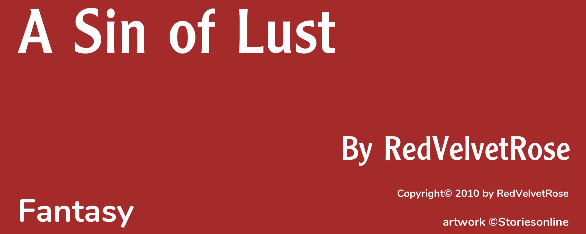 A Sin of Lust - Cover