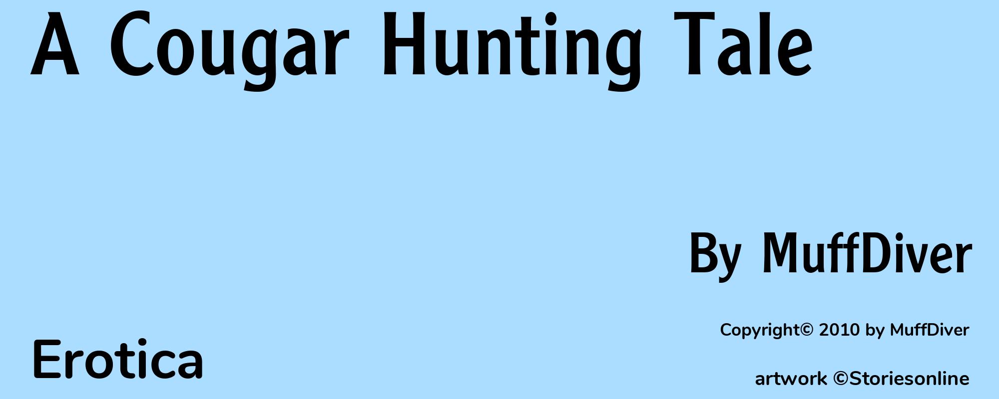 A Cougar Hunting Tale - Cover
