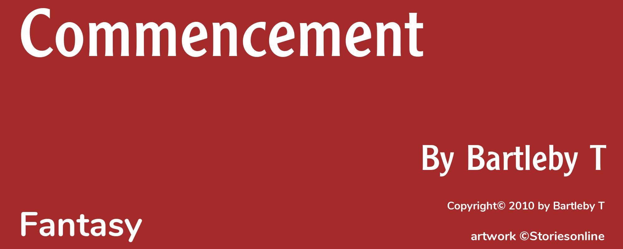 Commencement - Cover