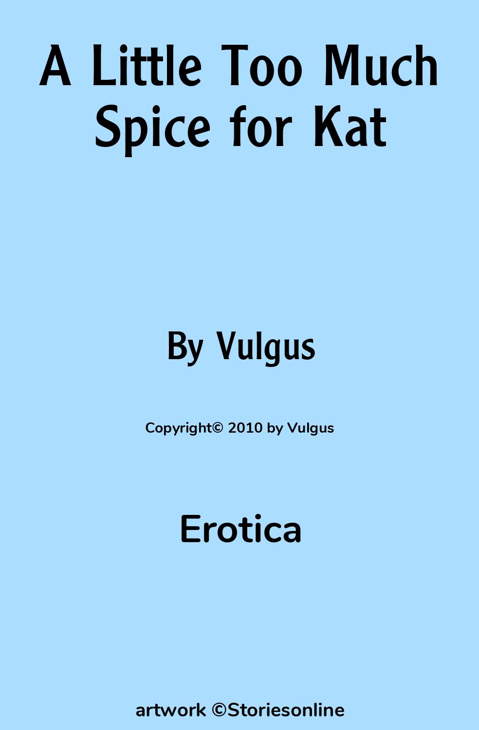 A Little Too Much Spice for Kat - Erotica Sex Story