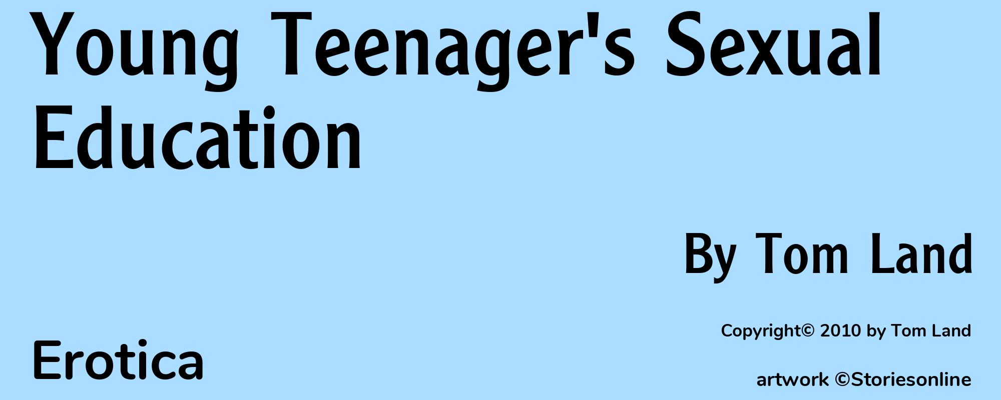 Young Teenager's Sexual Education - Cover