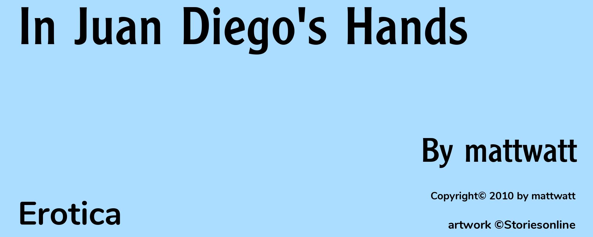 In Juan Diego's Hands - Cover