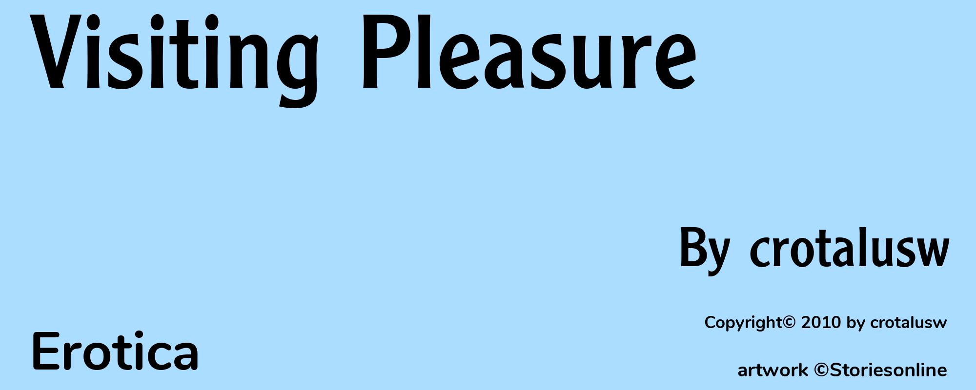 Visiting Pleasure - Cover