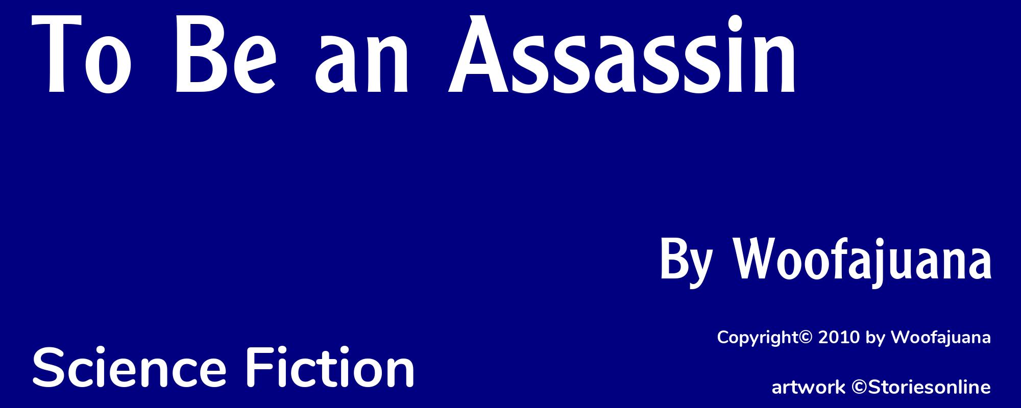 To Be an Assassin - Cover
