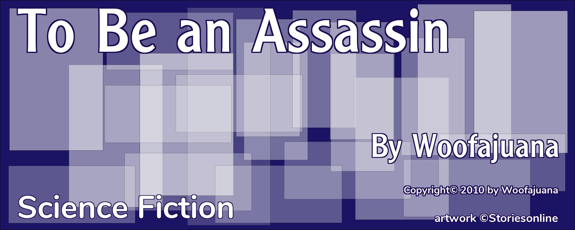 To Be an Assassin - Cover