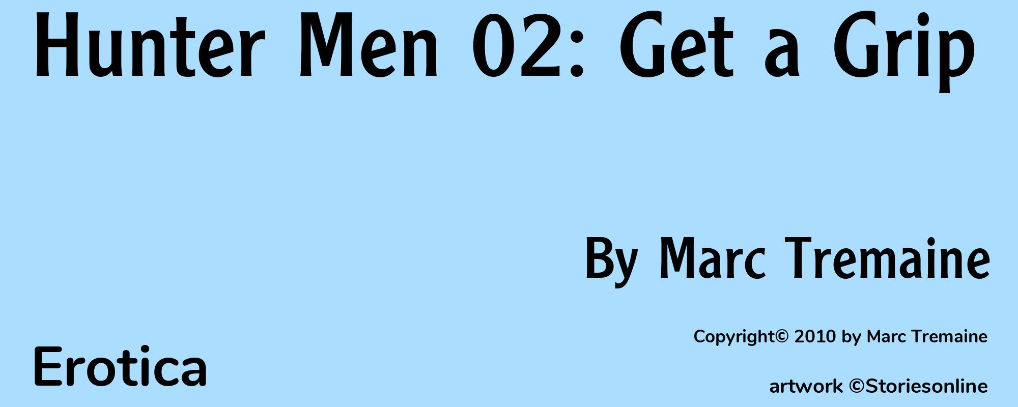 Hunter Men 02: Get a Grip - Cover