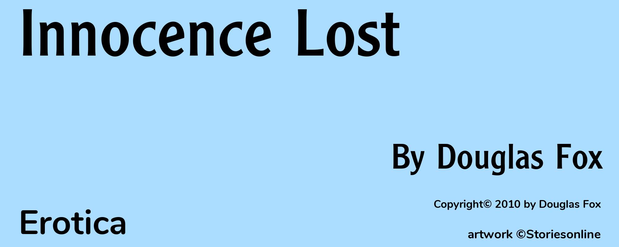 Innocence Lost - Cover