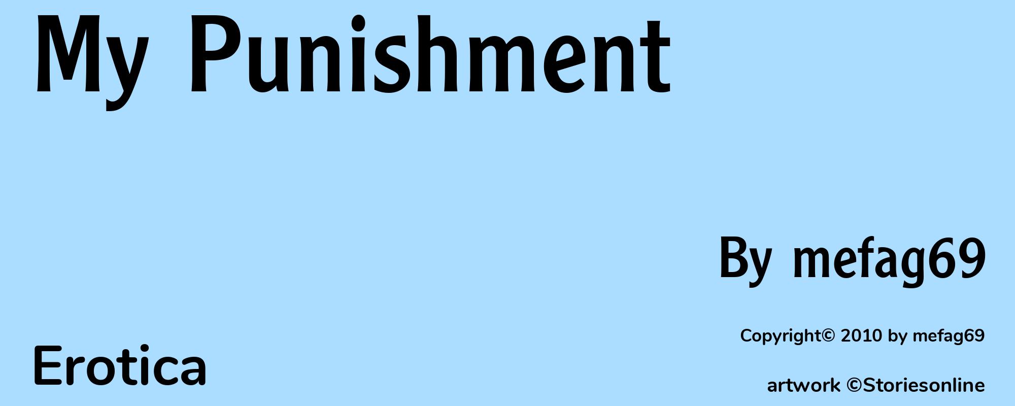 My Punishment - Cover
