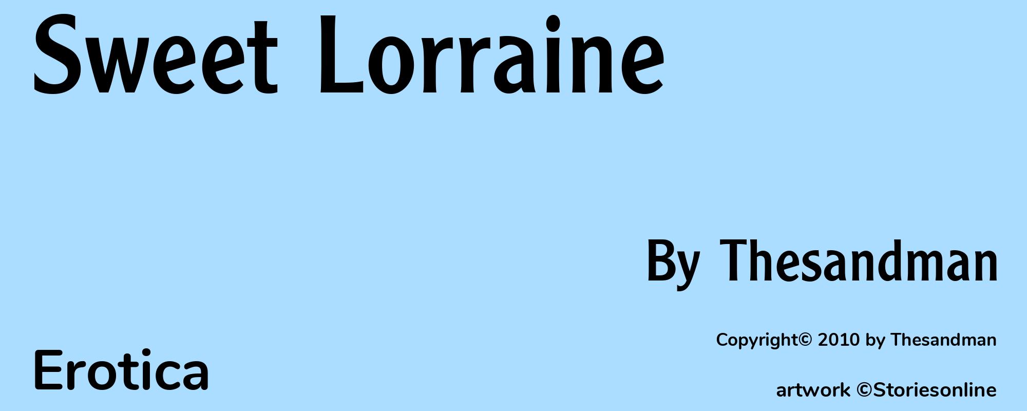 Sweet Lorraine - Cover
