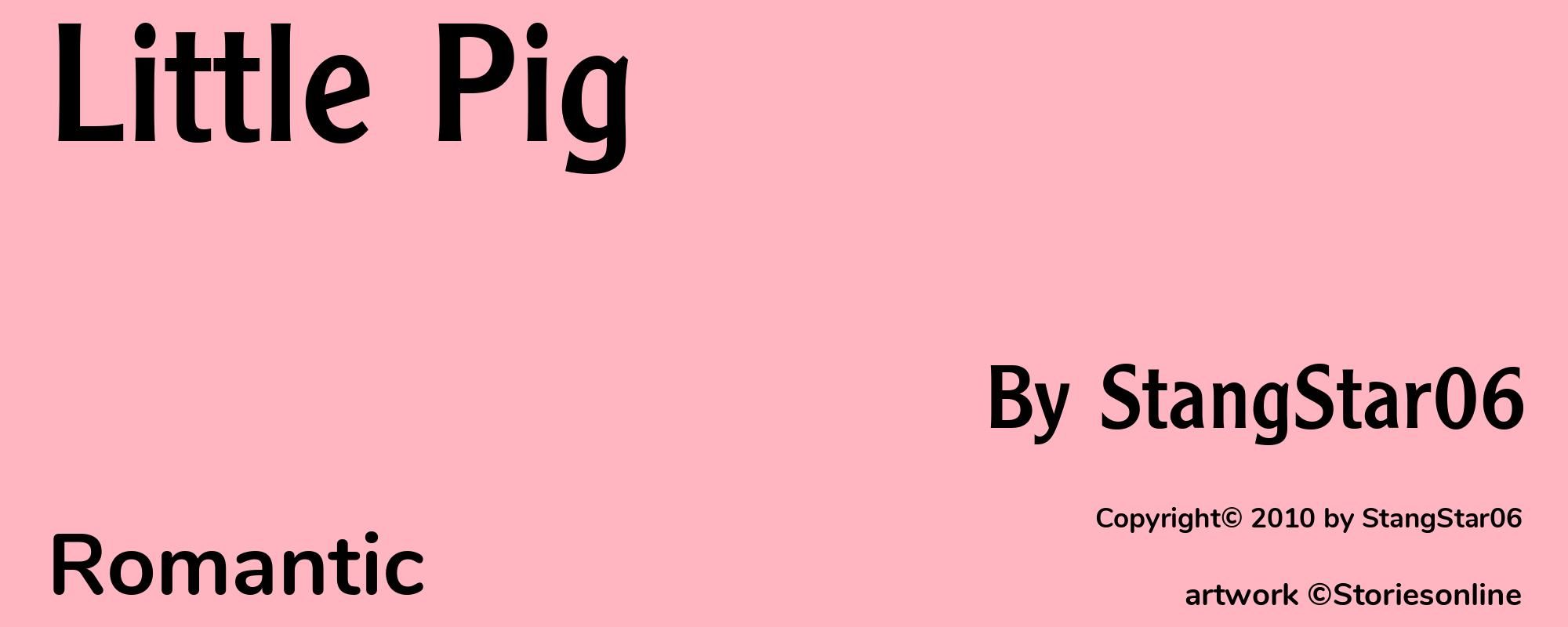 Little Pig - Cover