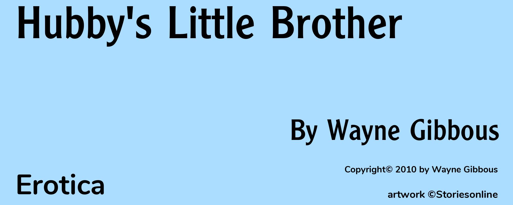 Hubby's Little Brother - Cover