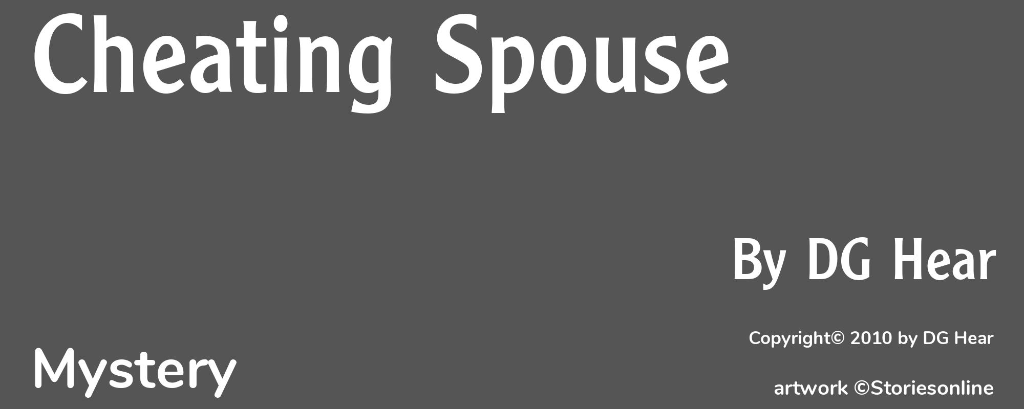 Cheating Spouse - Cover