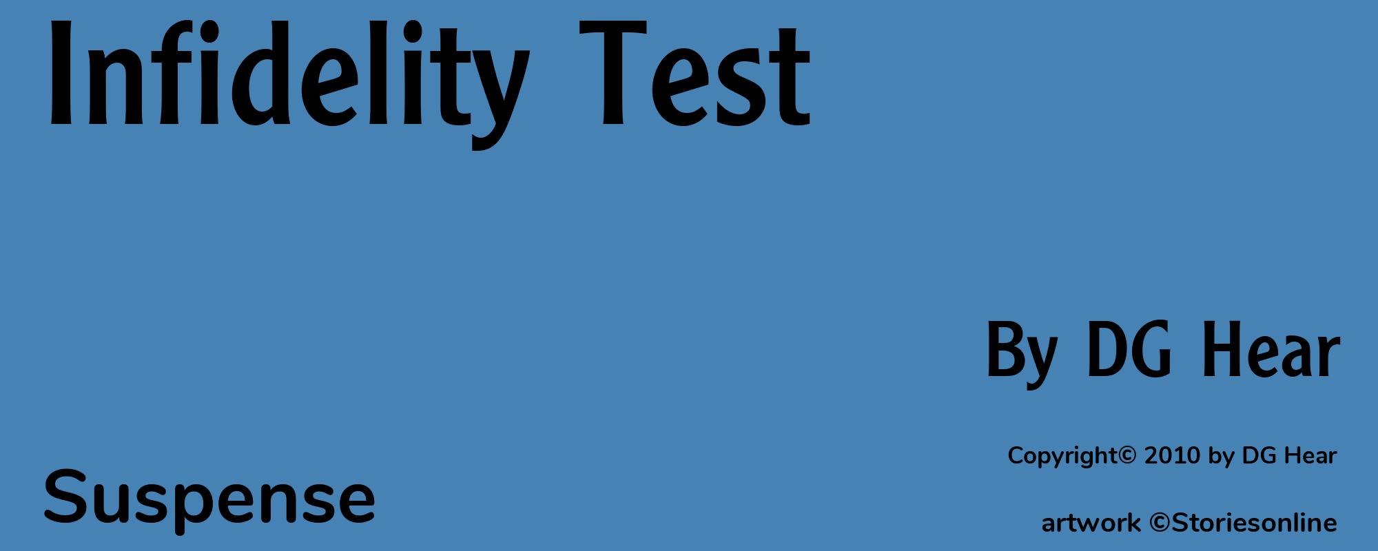 Infidelity Test - Cover