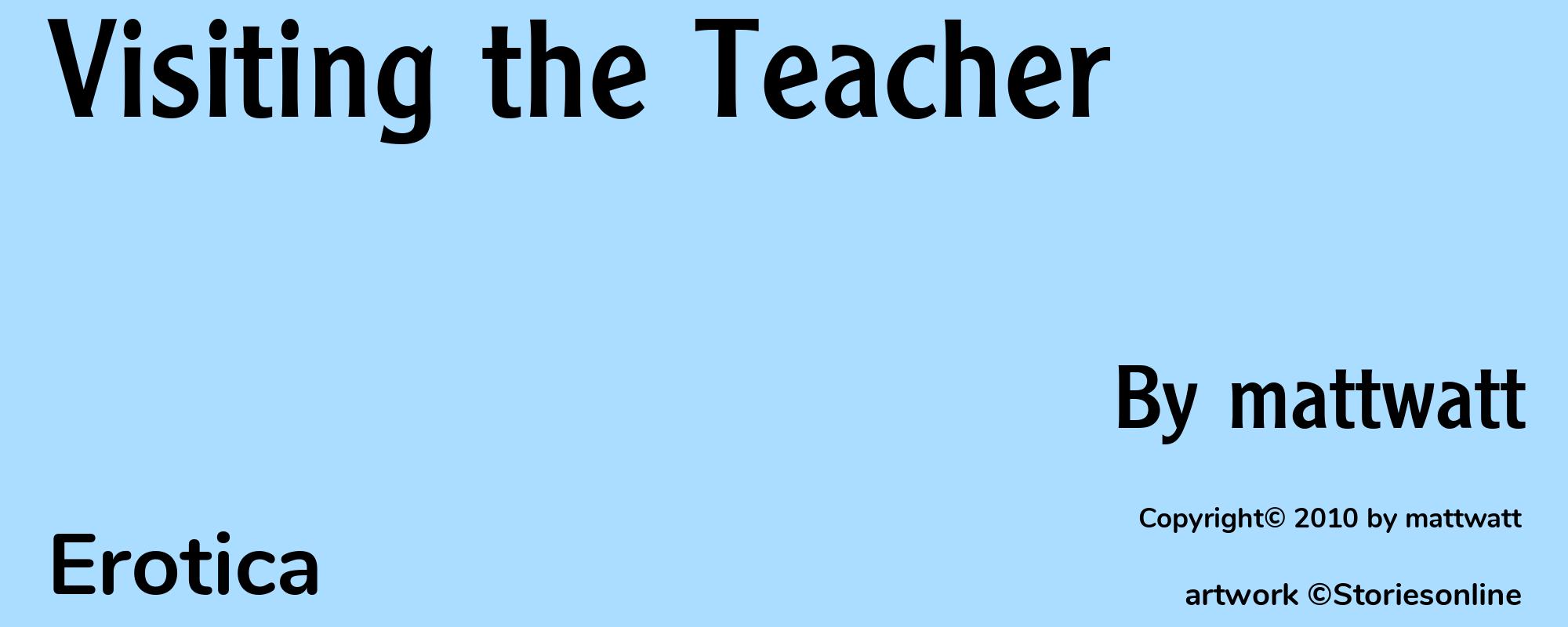 Visiting the Teacher - Cover
