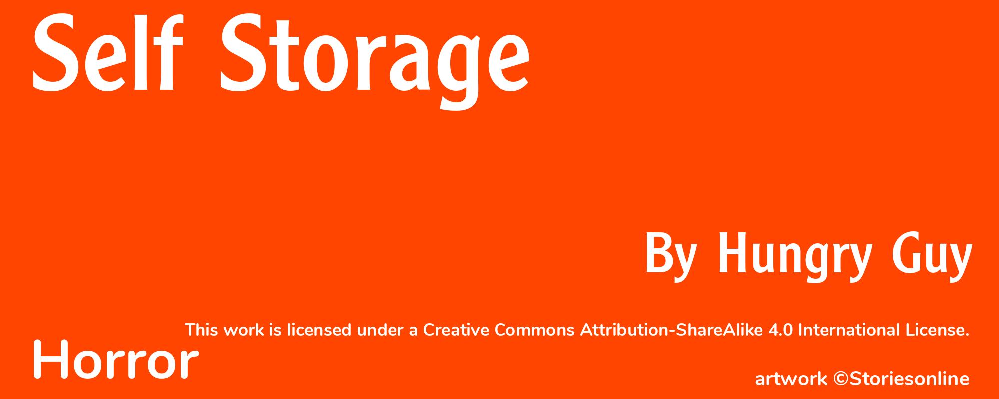 Self Storage - Cover