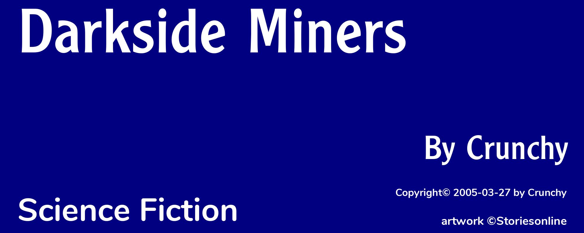 Darkside Miners - Cover