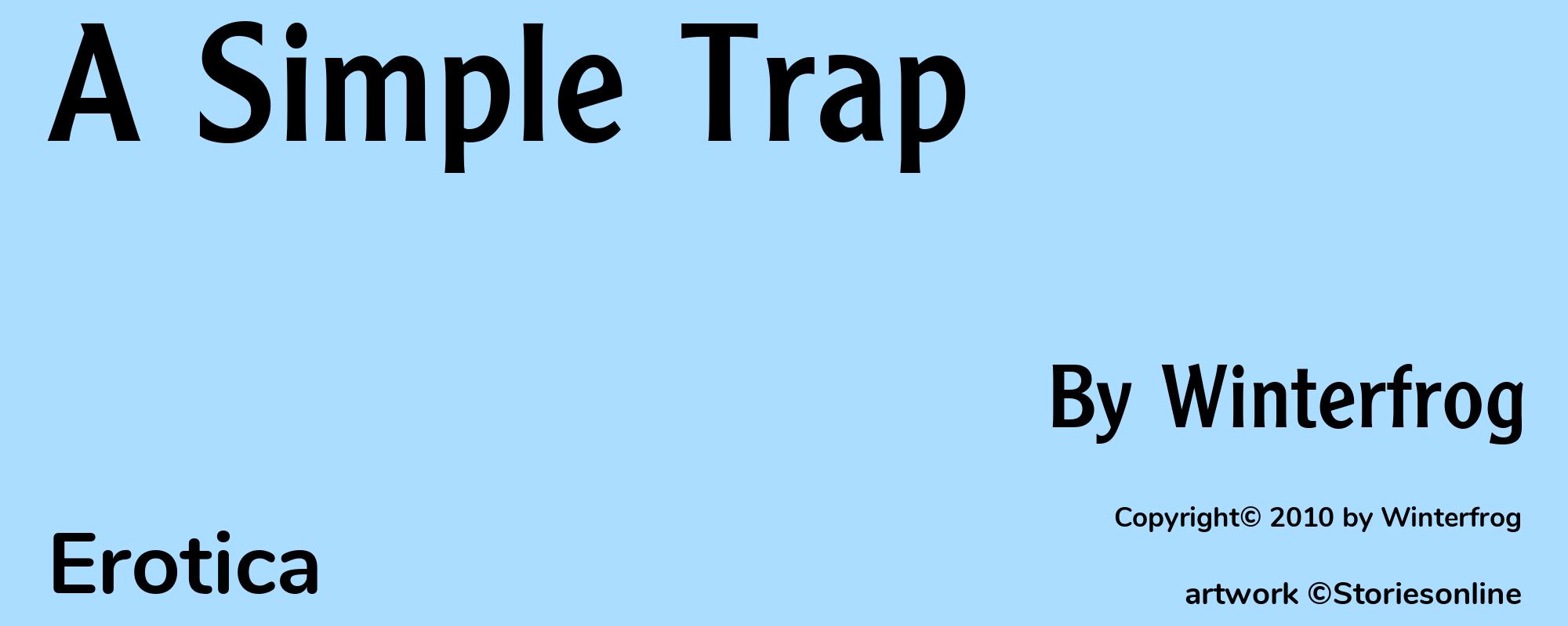 A Simple Trap - Cover