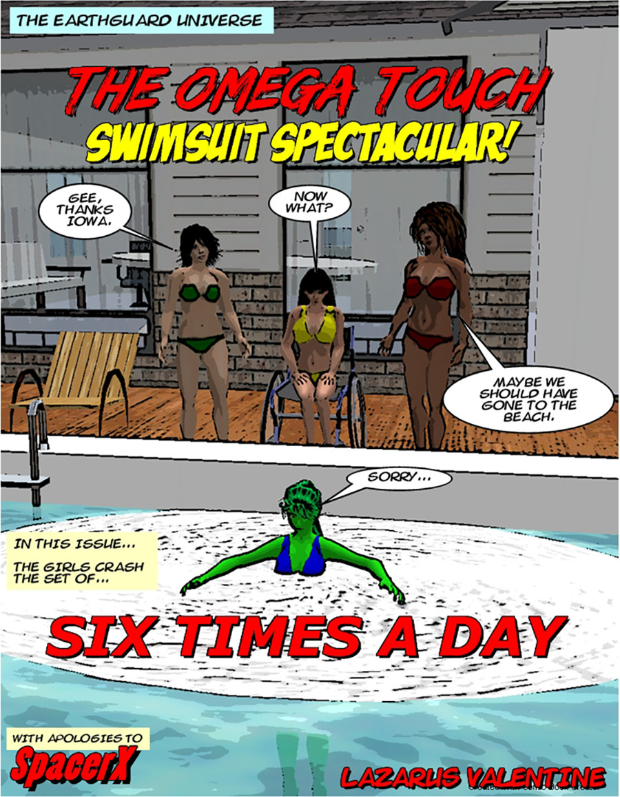 The Omega Touch - Swimsuit Spectacular! - Cover